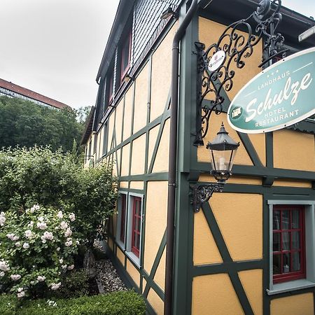 Landhaus Schulze - Ihr Hundefreundliches Hotel Im Harz Herzberg am Harz Bagian luar foto